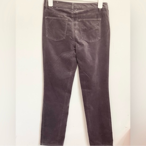 Talbots Velveteen Straight Leg Pants, Size 8P - Picture 3 of 5